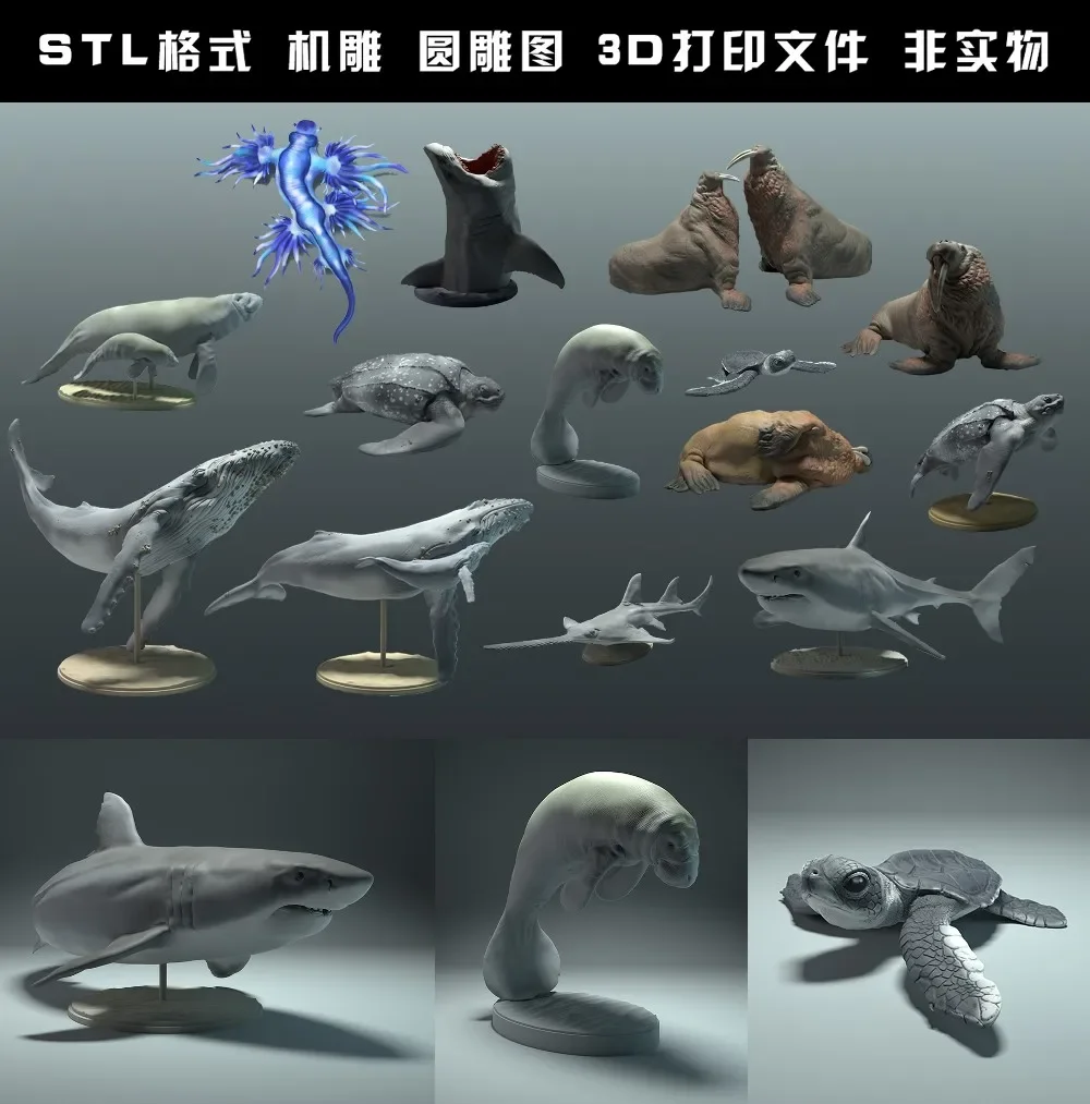 animals, polar bear, takin, wo - 3D Printing File Free recension och pris