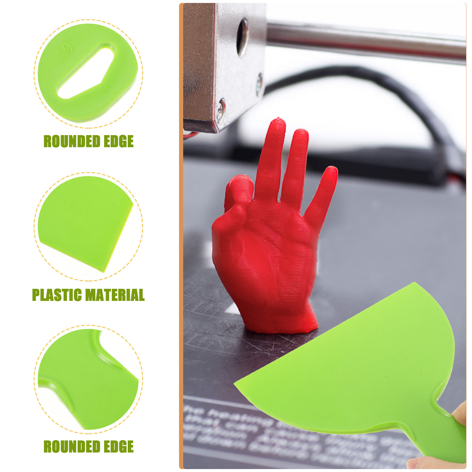 3Pcs 3D Printing Tool Kit Stai - Print Removal Spatula recension och pris