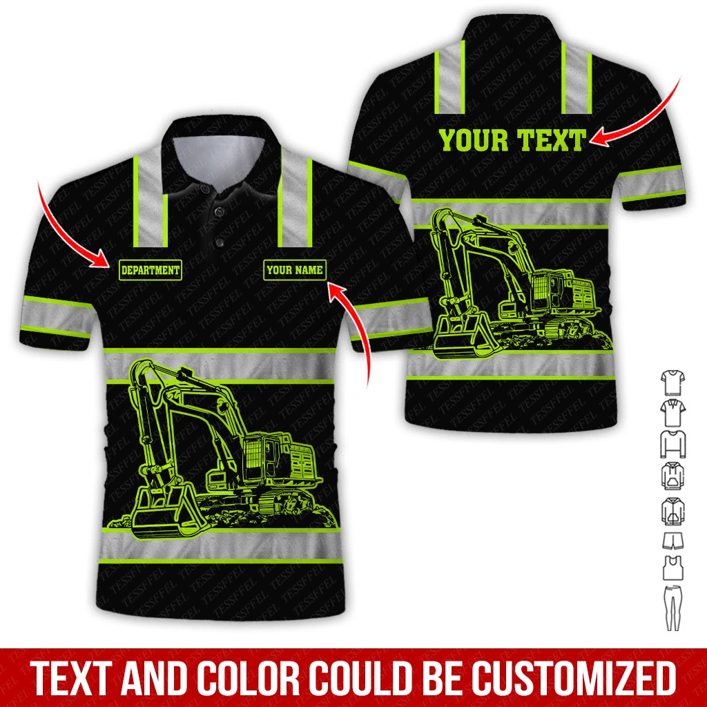 Custom Name Cosplay Worker Exc - 3D Printing Excavator recension och pris