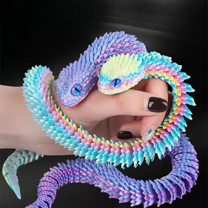 2026 New 3D Printed Snake Real - 3D Printing Fidget Toys recension och pris