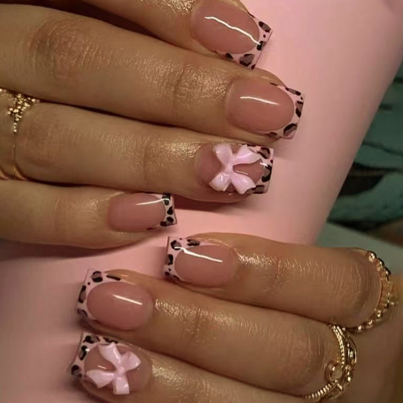 Pink Leopard Print French Tip  - 3D Printing Jobs recension och pris