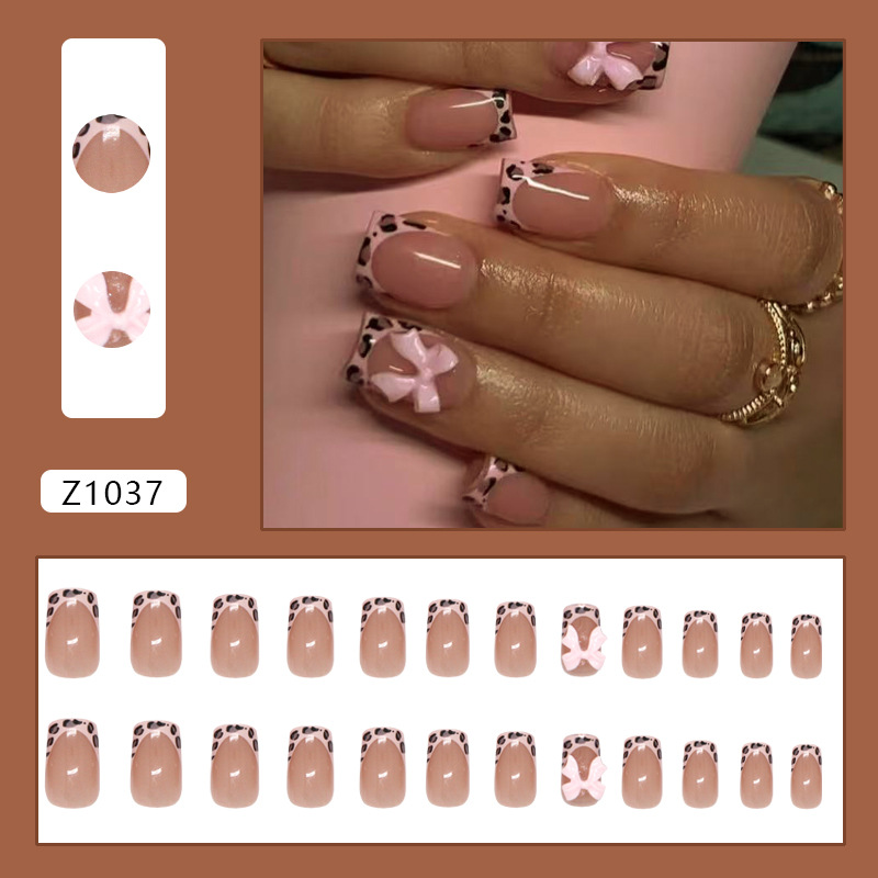 Pink Leopard Print French Tip  - 3D Printing Jobs recension och pris