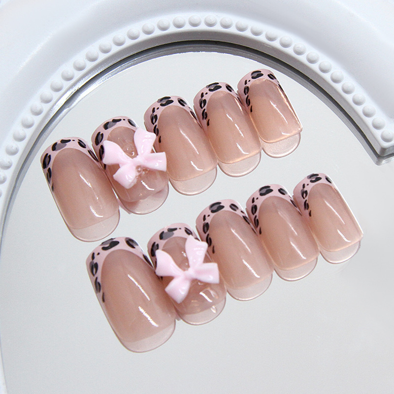 Pink Leopard Print French Tip  - 3D Printing Jobs recension och pris