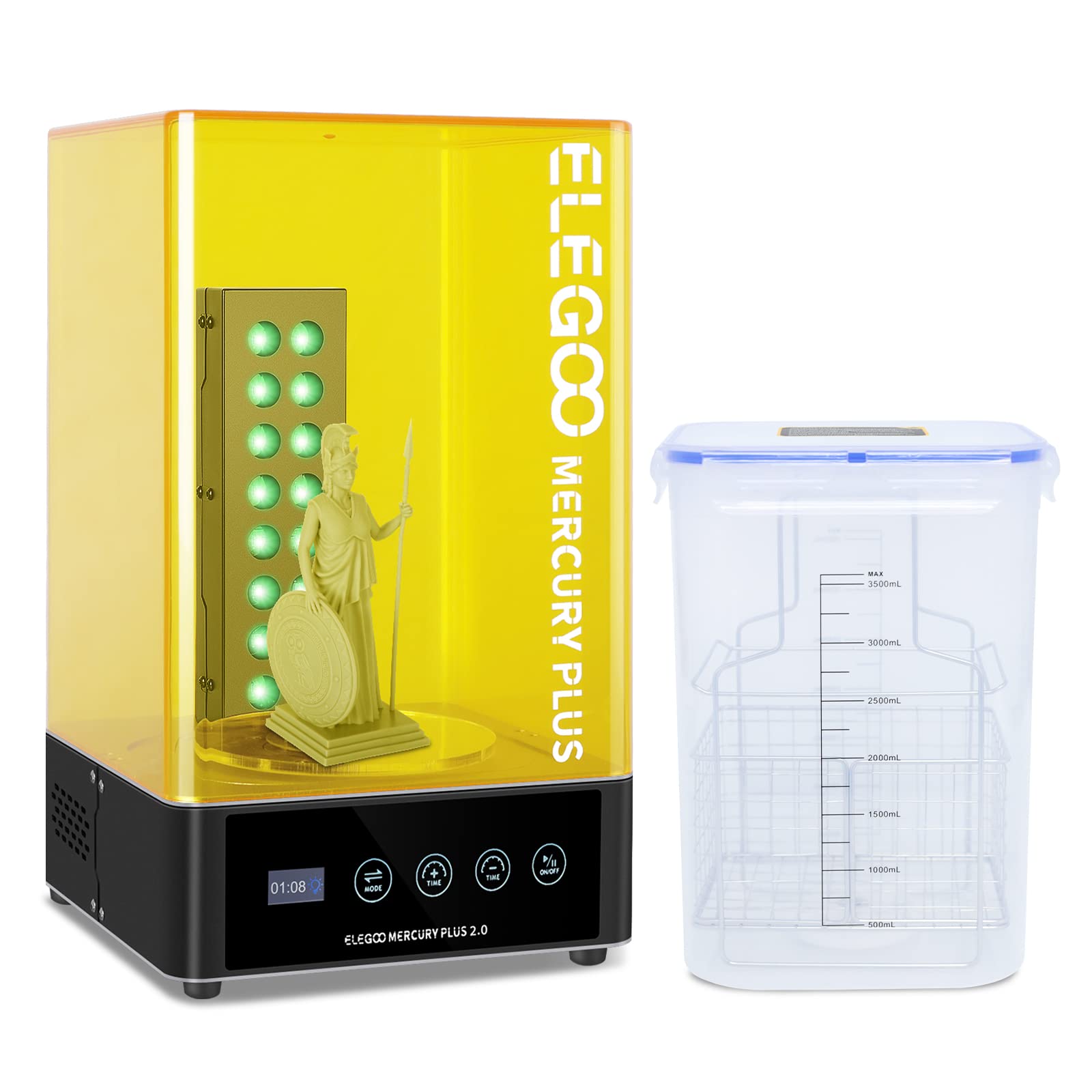 ELEGOO   Plus 2.0 Wash and Cur - 3D Printing Resin recension och pris