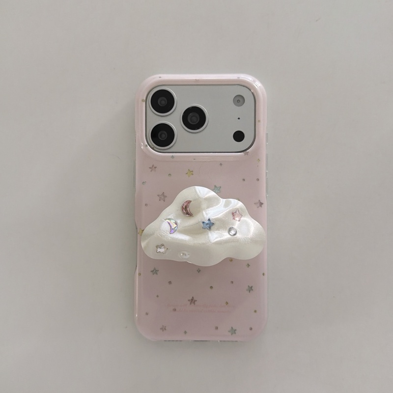Cute Pink Star Print Phone Cas - 3D Printing Iphone recension och pris