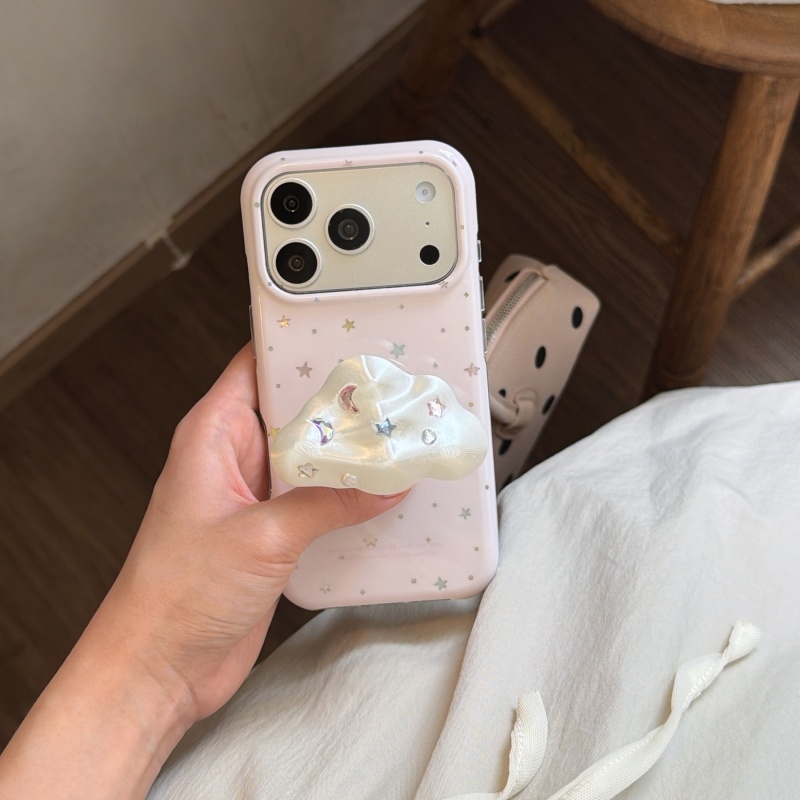 Cute Pink Star Print Phone Cas - 3D Printing Iphone recension och pris