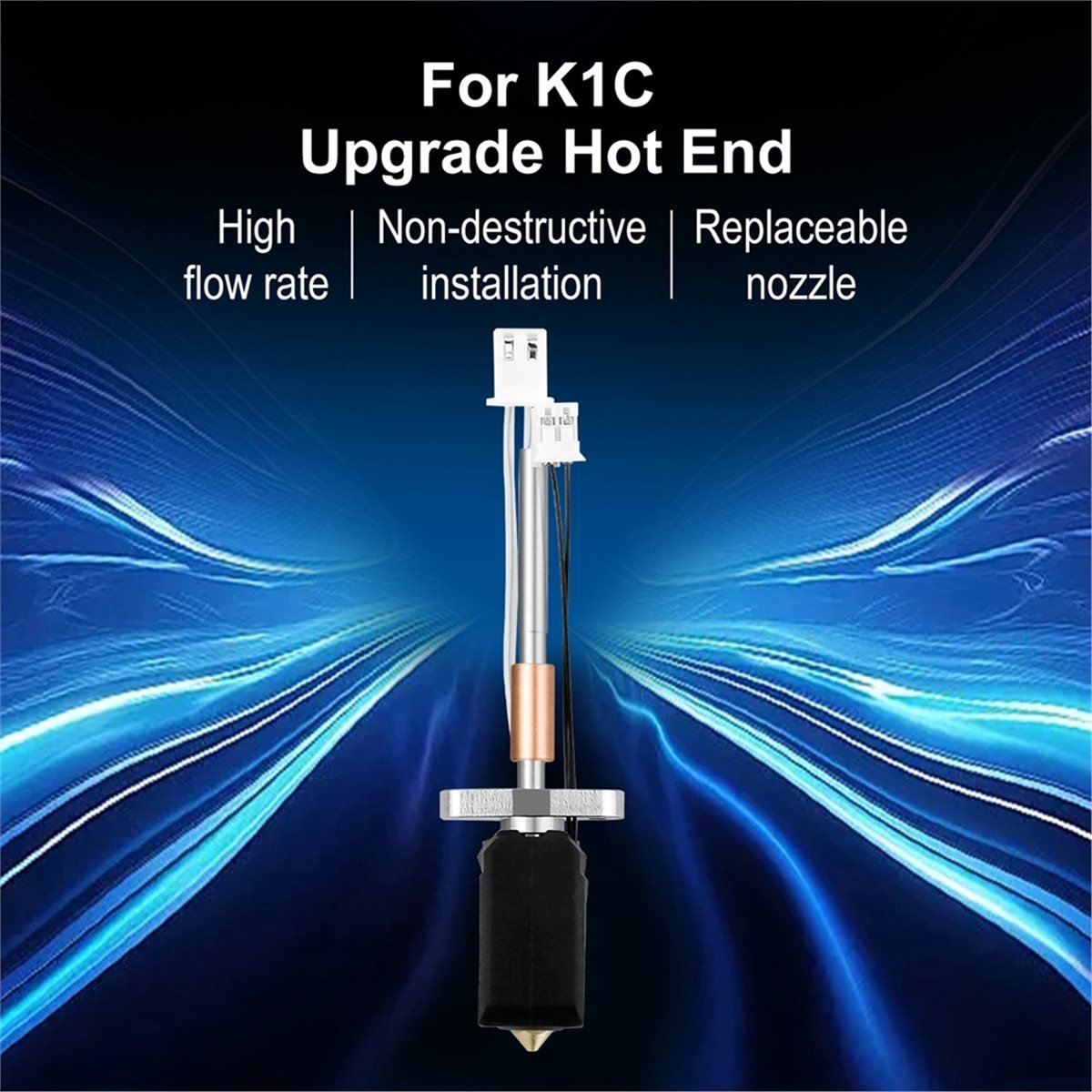 Upgrade Hotend Kit for K1C Hot - 3D Printing Nyc recension och pris