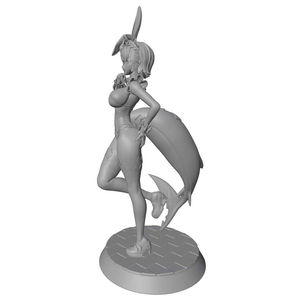 1/24 75mm Female Warrior Resin - 3D Printing Nyc recension och pris