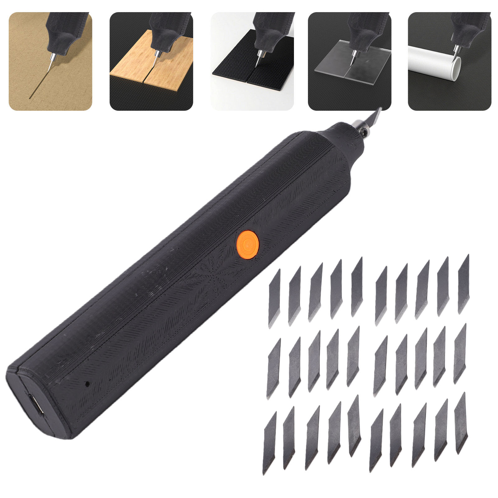 40kHz Ultrasonic Cutter with 3 - 3D Printing Resin recension och pris