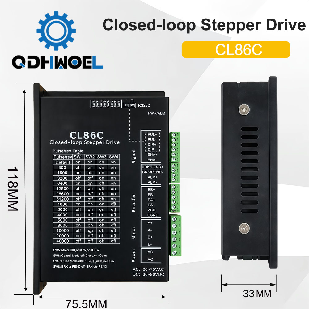 CL86C Closed Loop Stepper Driv - Stepper Motor recension och pris