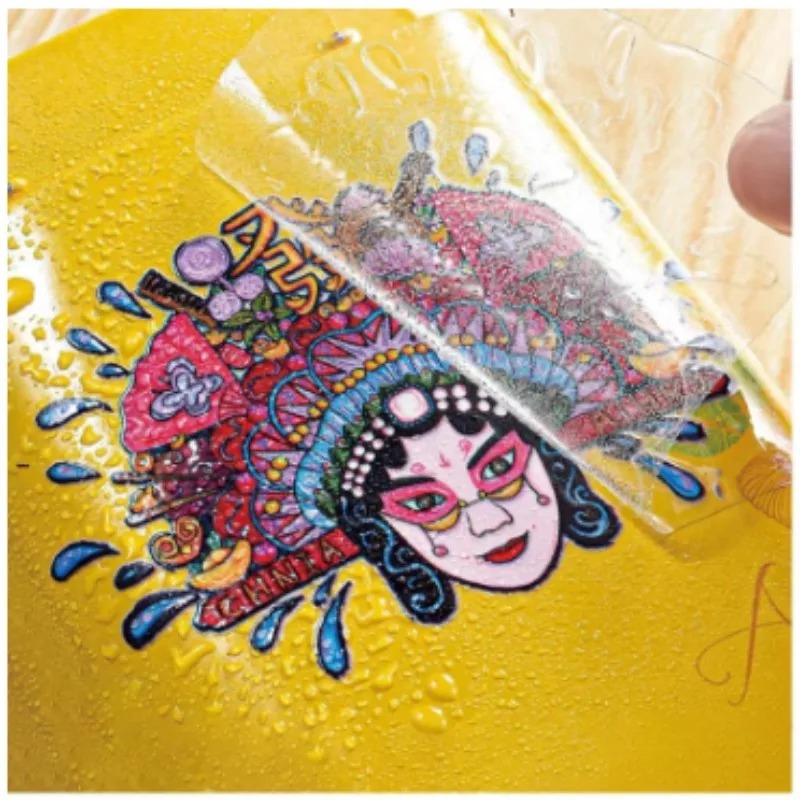 Custom DTF Transfer Stickers 3 - 3D Printing Logo recension och pris