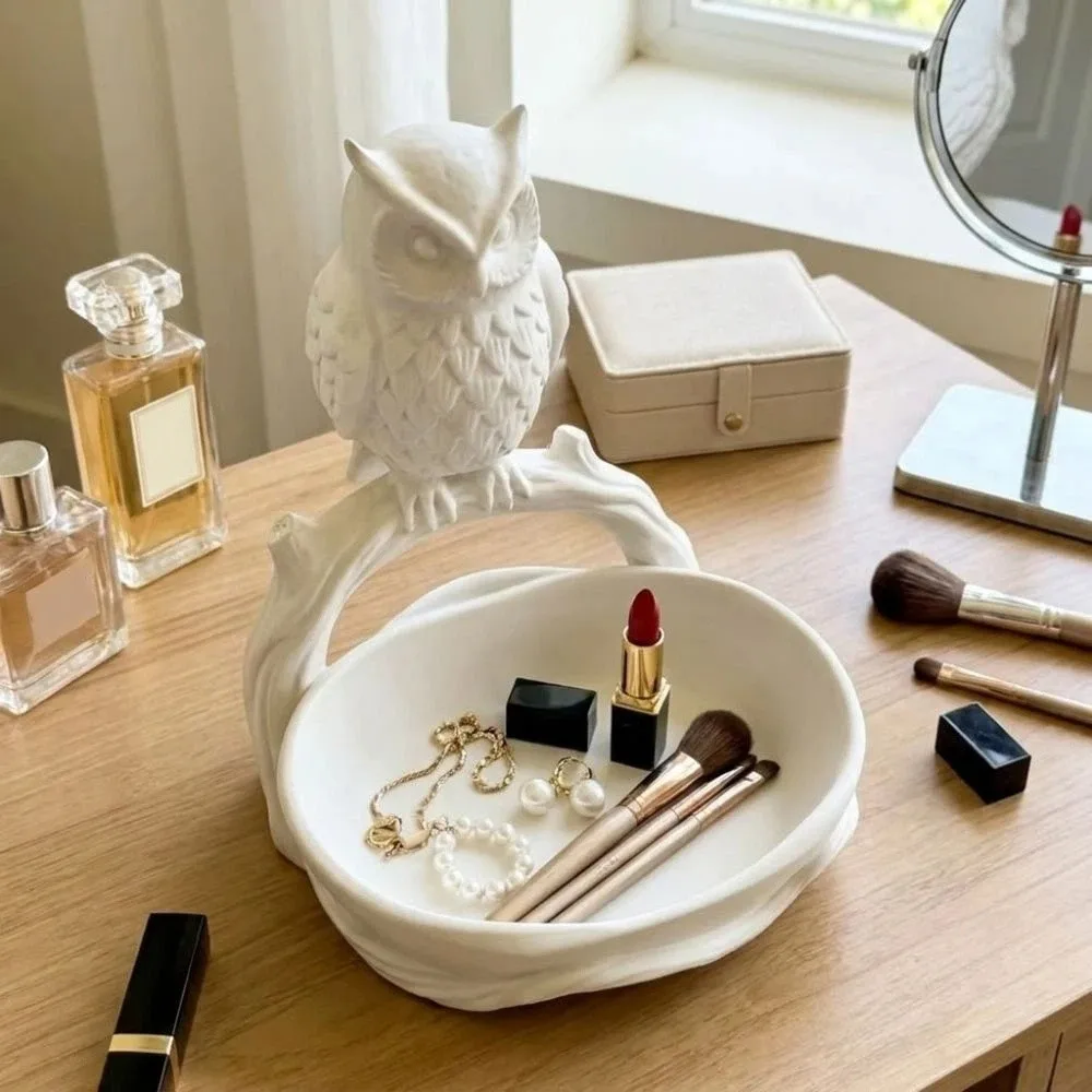 3D Printed Owl Storage Tray An - 3D Printing Jewelry recension och pris