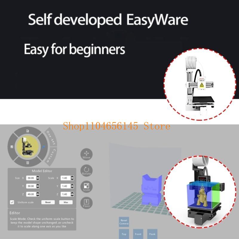 K10 Entry Level 3D Printer Wit - 3D Printing Online Service recension och pris