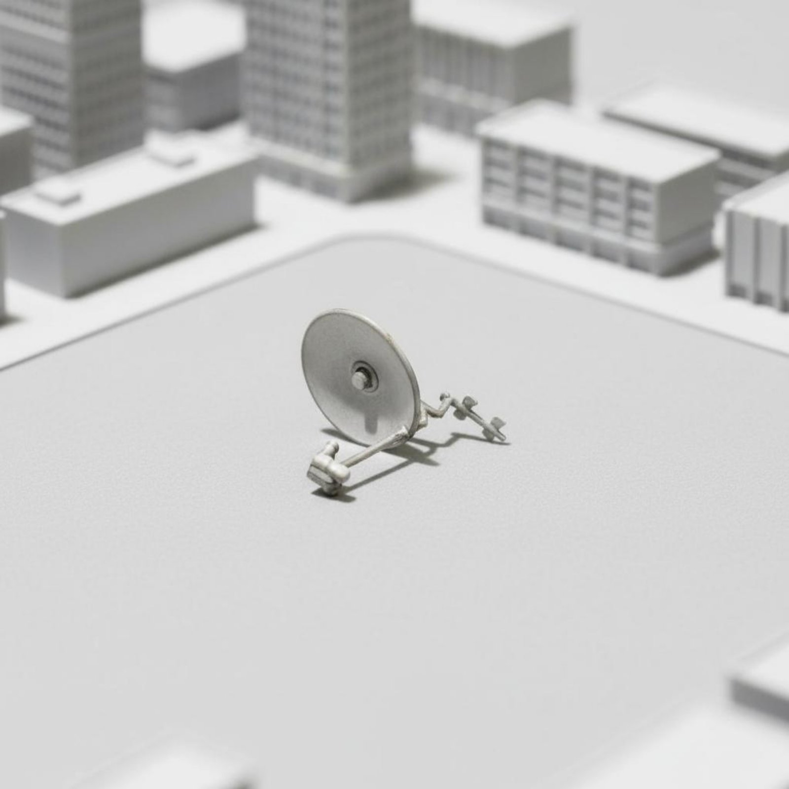 4 Pieces 1:64 Satellite Dish 3 - 3D Printing Resin recension och pris