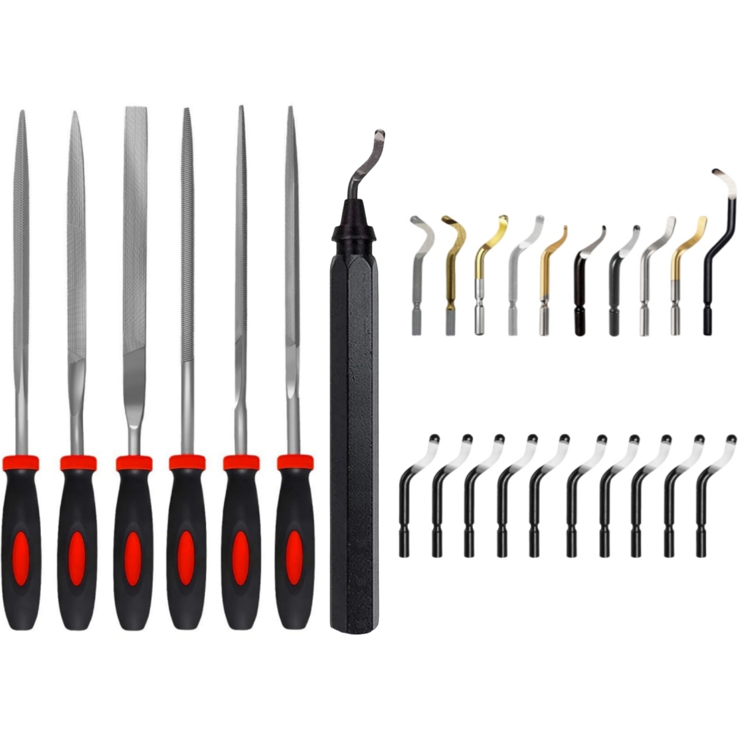 27PCS Deburring Tool Set with  - 3D Printing File Free recension och pris