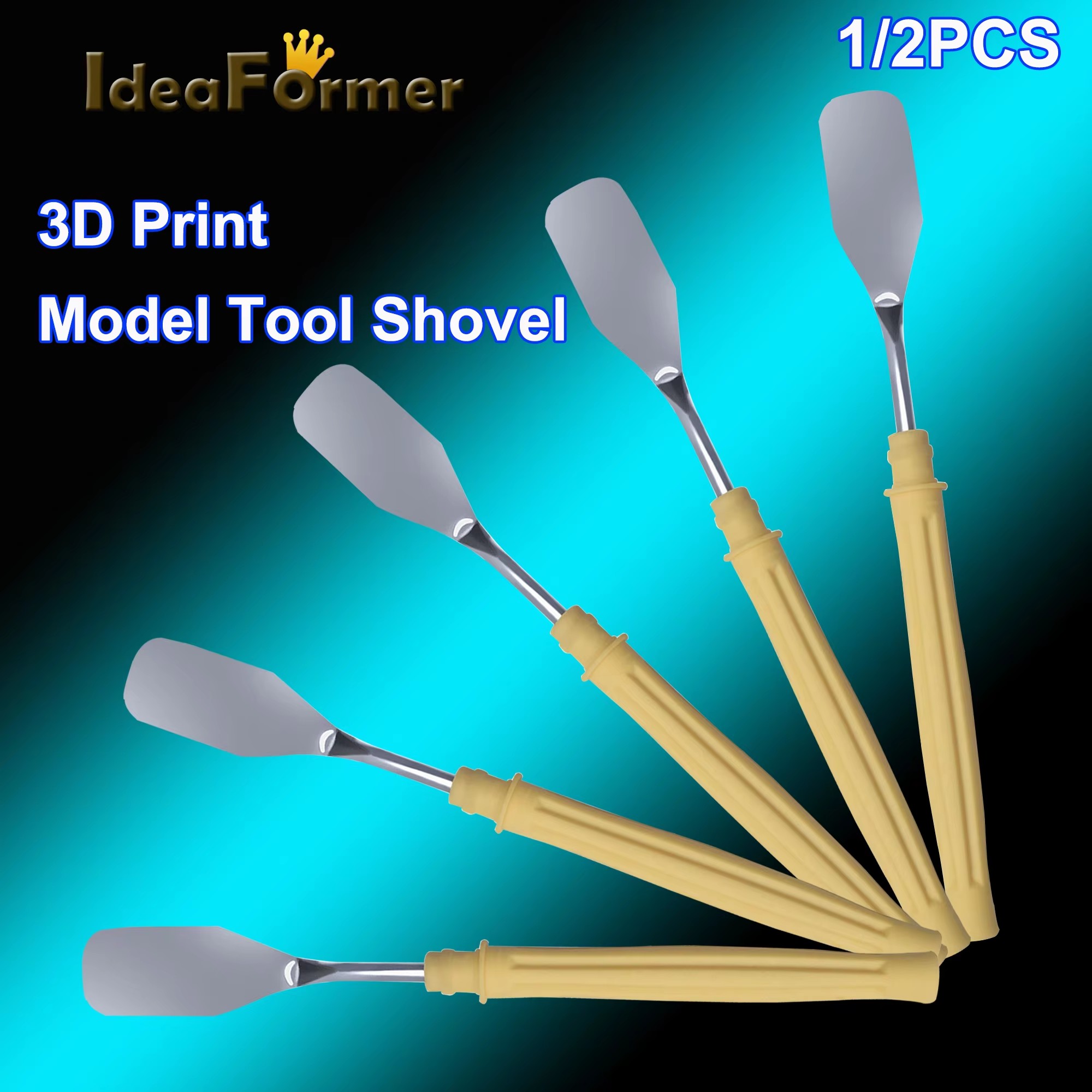 1/2PC 3D Printer Filament Mate - Print Removal Spatula recension och pris