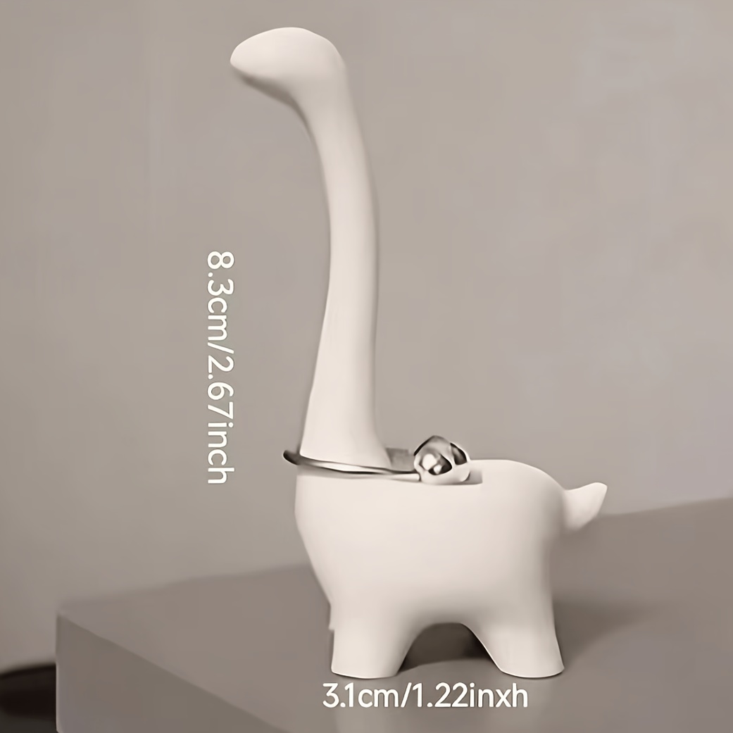 2Pcs Simple Long-Necked Dinosa - 3D Printing Jewelry recension och pris