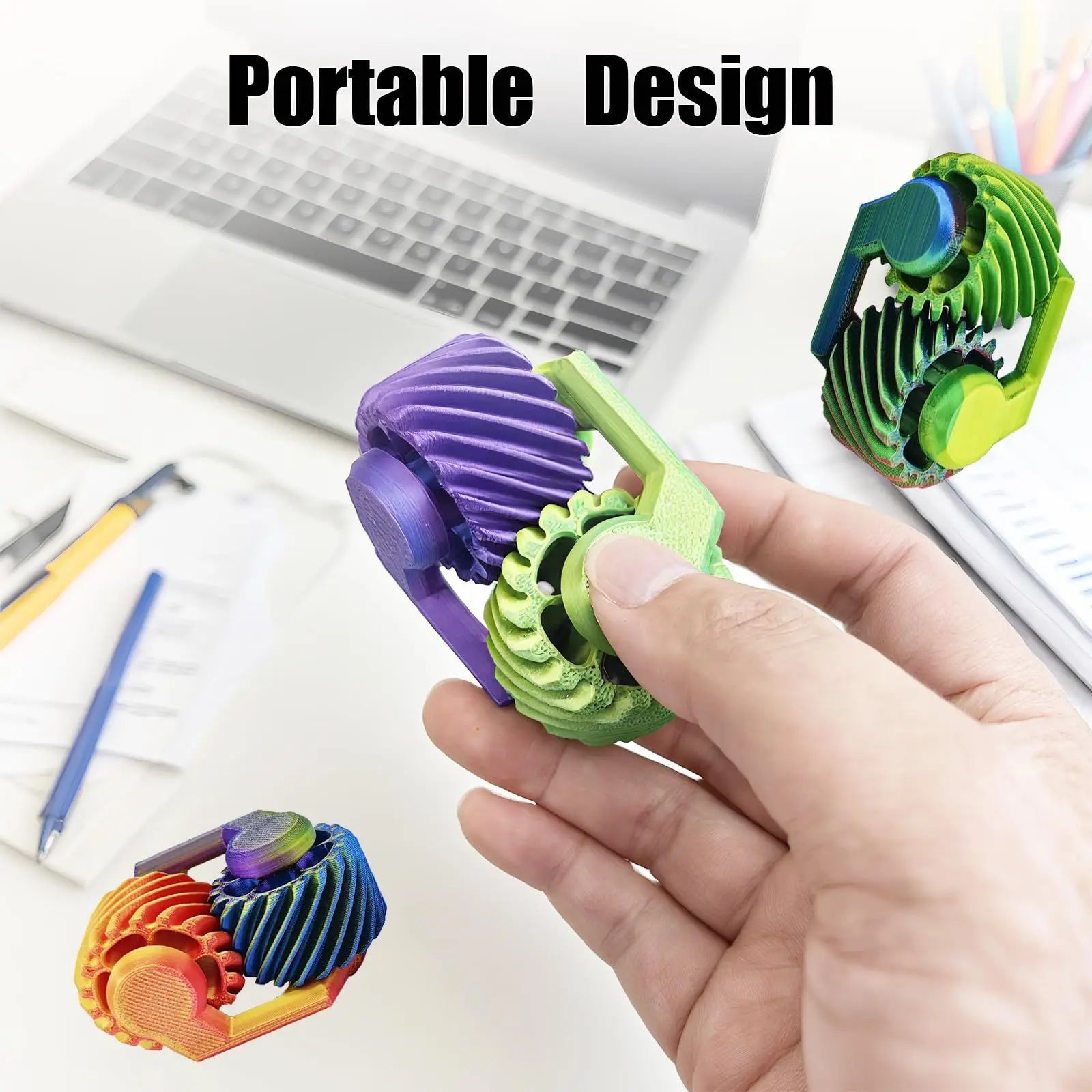 Popular Fidget 3D Printed Fing - 3D Printing Fidget Toys recension och pris