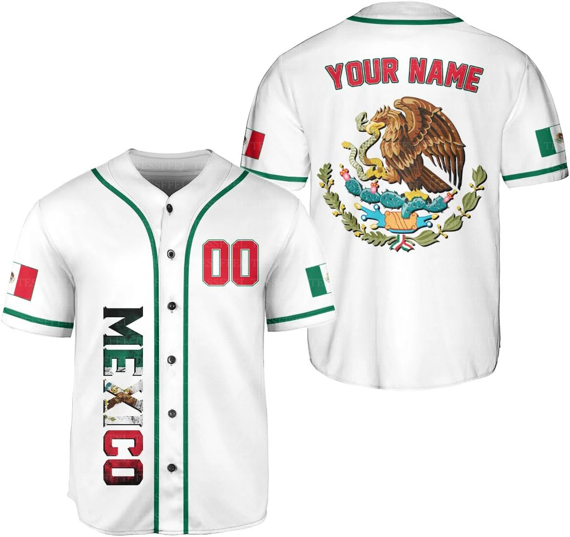Custom Name Country Eagle Mexi - 3D Printing Eagle recension och pris