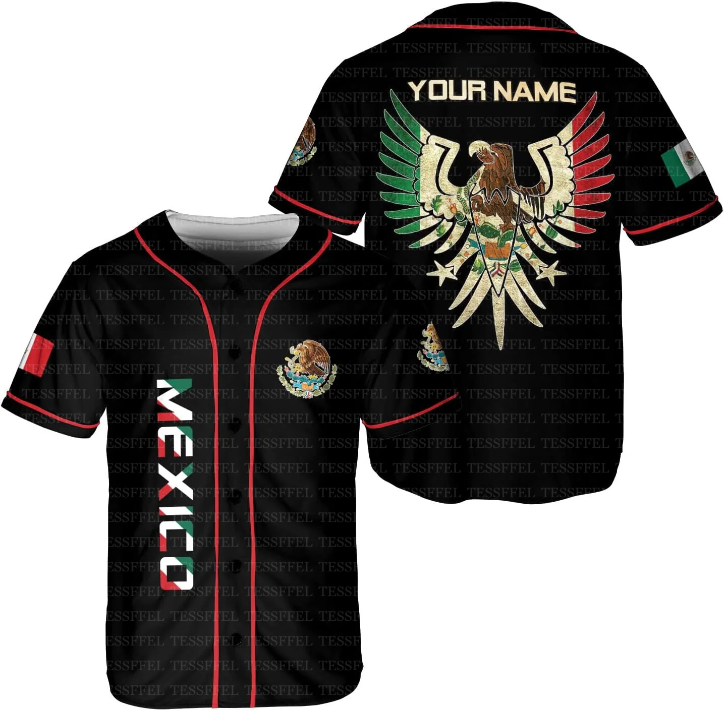 Custom Name Country Eagle Mexi - 3D Printing Eagle recension och pris