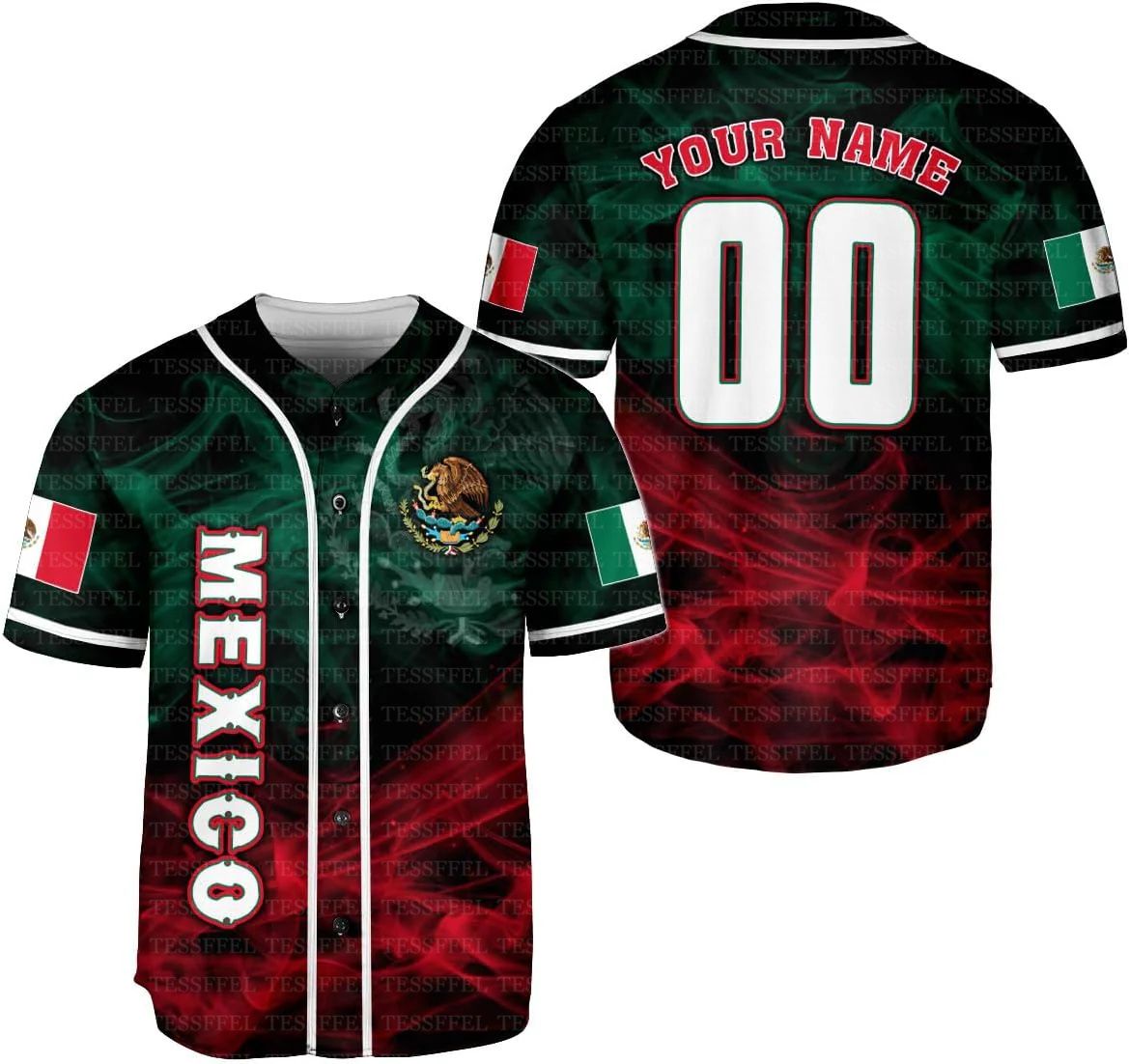 Custom Name Country Eagle Mexi - 3D Printing Eagle recension och pris