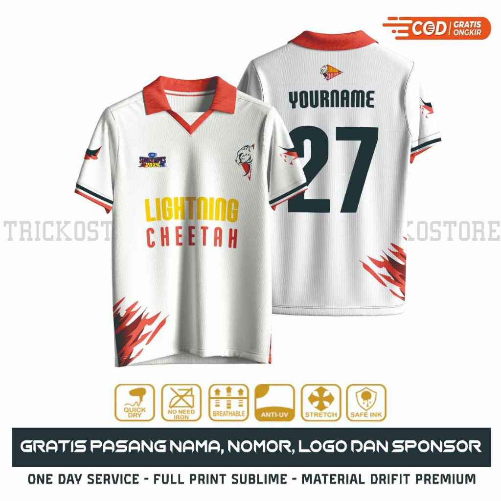 GMMTV LIGHTNING CHEETAH JERSEY - 3D Printing Eagle recension och pris