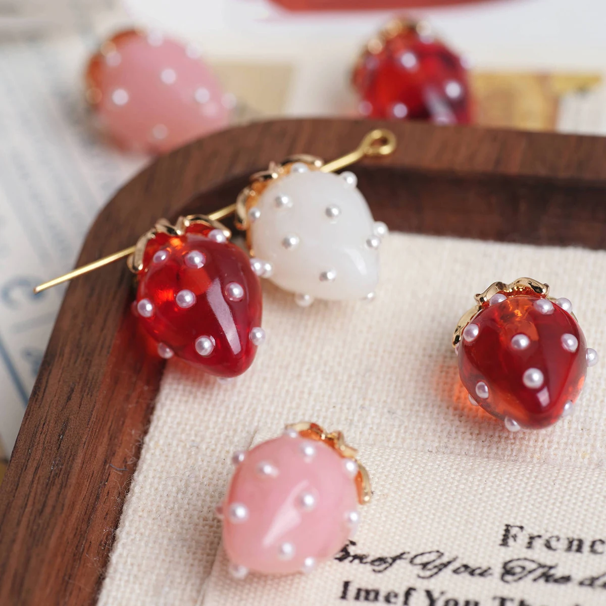2Pcs Color Print 3D Cartoon St - 3D Printing Jewelry recension och pris